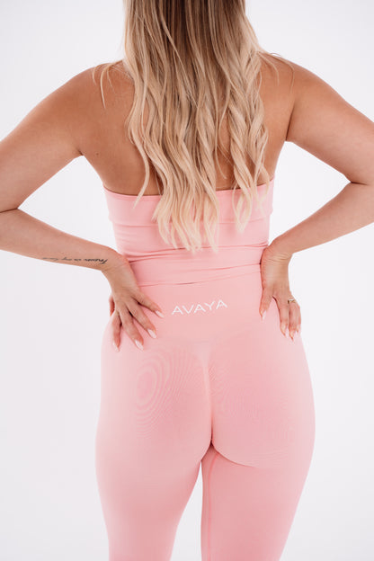 Signature Scrunch Leggings - Nude Blush