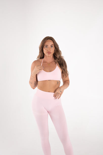 Signature Scrunch Leggings - Candy Pink
