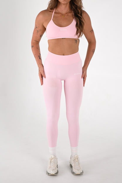 Signature Scrunch Leggings - Candy Pink