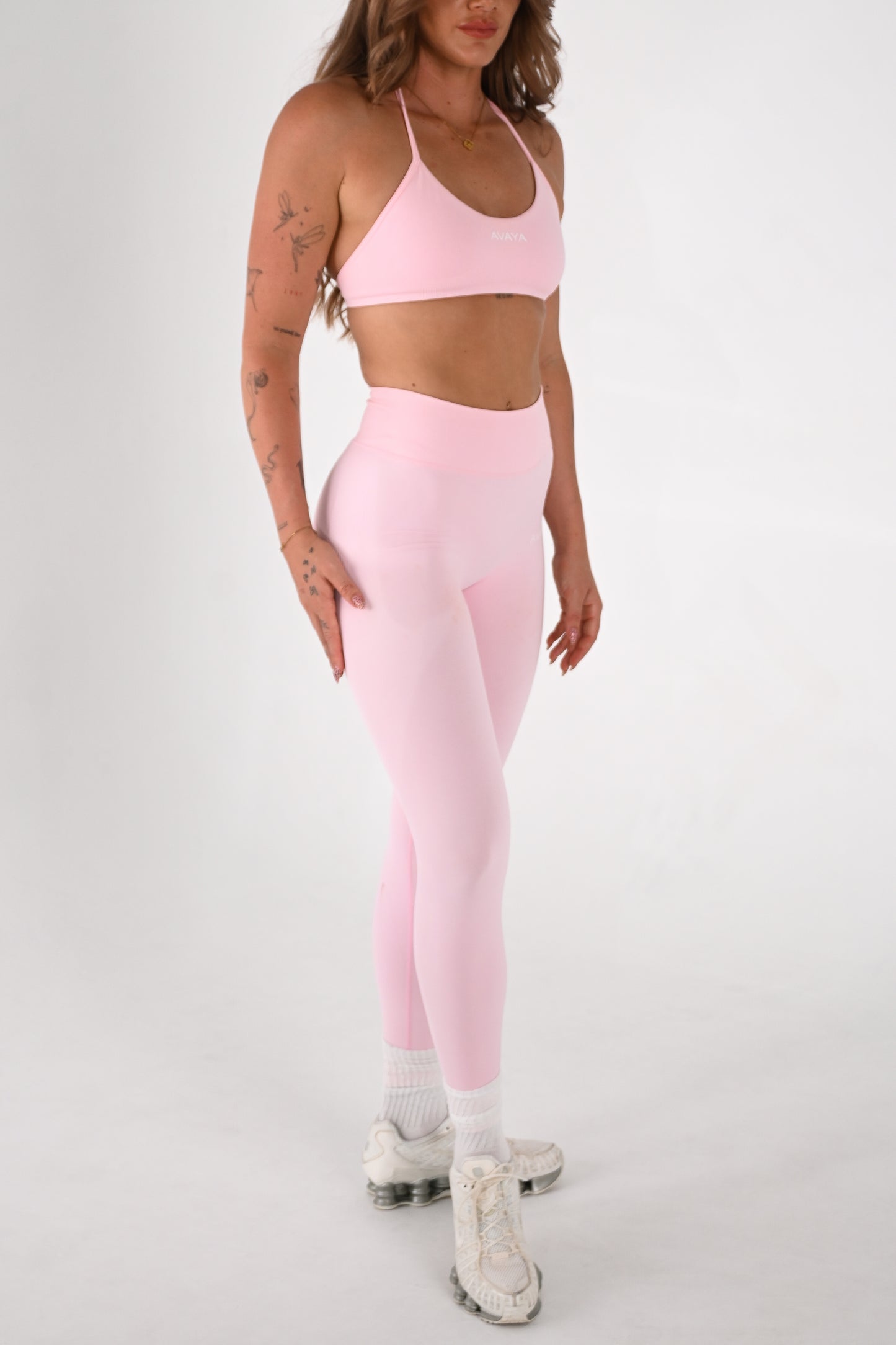 Signature Scrunch Leggings - Candy Pink
