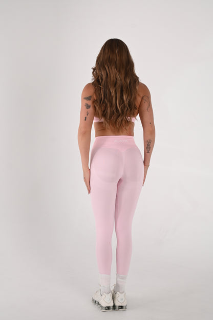 Signature Scrunch Leggings - Candy Pink