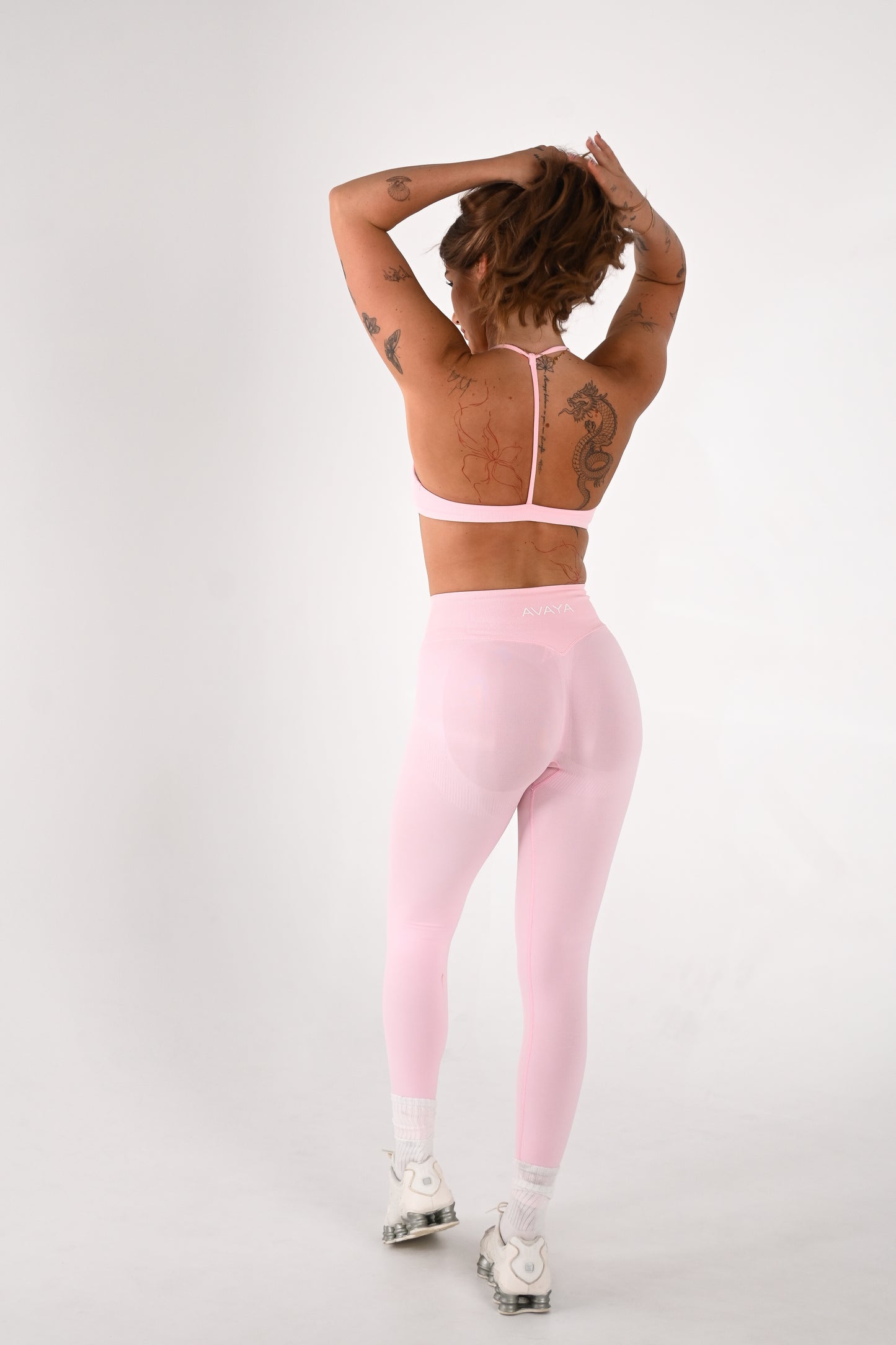 Signature Scrunch Leggings - Candy Pink